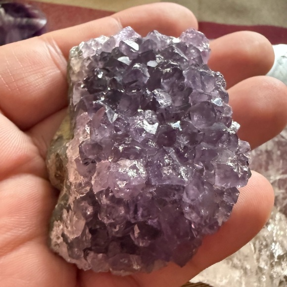 Bigger Purple Amethyst Cluster #3 - Picture 4 of 7